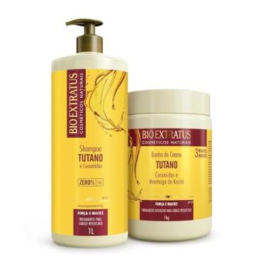 Imagem de Kit Bio Extratus Tutano (1L/Kg) Shampoo e Banho de Creme