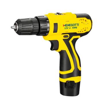 Imagem de Parafusadeira Furadeira Bateria e Carregador 12V 1,5Ah MPB12 Menegotti