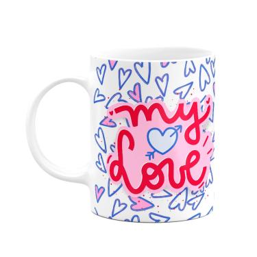 Imagem de Caneca Namorados - My love - Minha eterna namorada