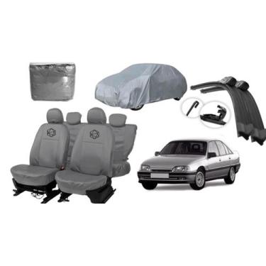 Imagem de Jogo capa couro Omega + capa externa + brinde limpador - ferro tech br