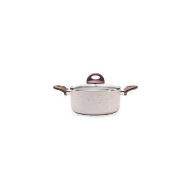 Imagem de Caçarola de Indução com Tampa Ø 20cm 2,55 L Ceramic Life Vanilla - Bri