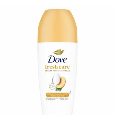 Imagem de Desodorante Antitranspirante Roll On Dove Fresh Care Pêssego & Leite de Arroz 50ml