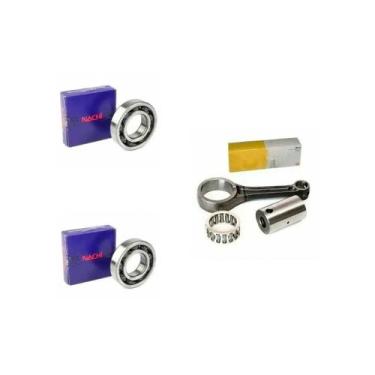 Imagem de Biela Ybr 125 Factor Xtz 125 Com Rolamento Virabrequim Nachi - METAL L