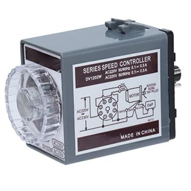 Imagem de Controlador de Velocidade do Motor, Interruptor Regulador Ajustável, para Equipamentos 220V AC, Modelo DV1202W, para Transmissão de Equipamentos, Instalação Ferroviária