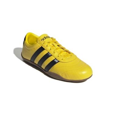 Imagem de adidas Grand Court Lo Tênis feminino, Amarelo/preto/chiclete, 37