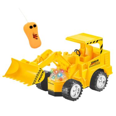 Imagem de Carro De Controle Remoto Escavadeira Música Brinquedo