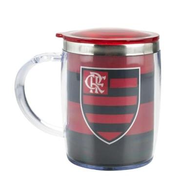 Imagem de Caneca Térmica Tampa 450ml - Flamengo QH002G-5-B