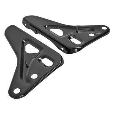 Imagem de HECASA Suporte de para-choque dianteiro compatível com Toyota Tundra Base, Limited, SR5 Steel Electrophoresis Primed Preto Substituição para 521410C010 TO1067127 521420C010 TO1066127 (par)
