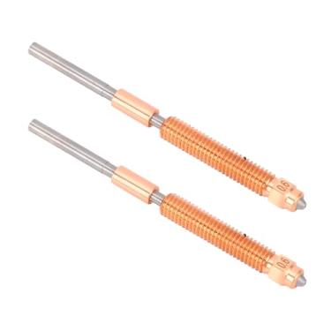 Imagem de Zerodis 3D Bocal de Impressora Himeded Aço Cucrzr Bocal Hotnd K2 Plus Compatibilidade de Melhor Qualidade de Impressão para Entusiastas Dos Filamentos (0,6 mm)