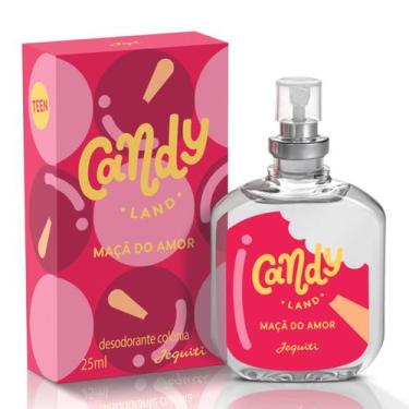 Imagem de Desodorante Colônia Feminina Jequiti Candy Land Maçã do Amor, 25ml