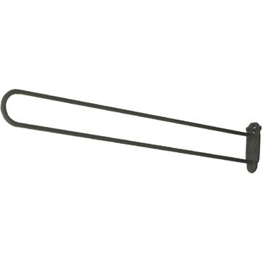 Imagem de Divisória De Parede Divisor De Sala Cortina Rod, Proteção De Privacidade Perfuração Metal Pendurado Pólo, Para Hospital, Clínica Médica, Salão De Beleza, Shopping, Black Rod, L 230cm