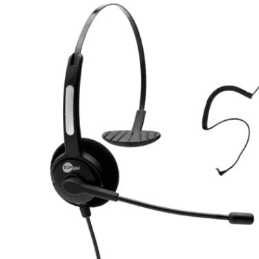 Imagem de Headset TopUse, P2, Para Celular, Com Tubo Flexível - HTU-300