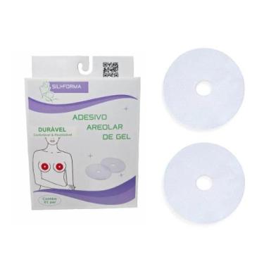 Imagem de Adesivo aoreolar de gel para cicatrizes e quelóides par siliforma