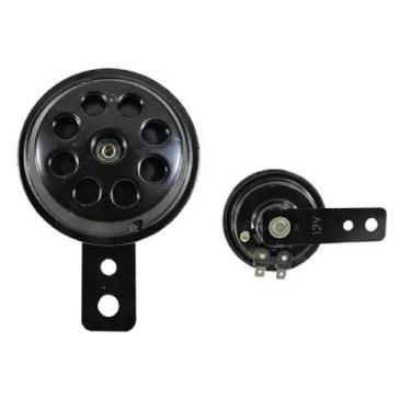 Imagem de Buzina Cg Titan Fan Start Cargo Nxr Bros Ybr 125 150 160 12V - Dvsc