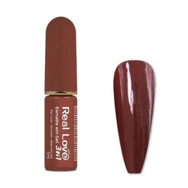 Imagem de Esmalte em gel 3 em 1 5ml cor 44 real love