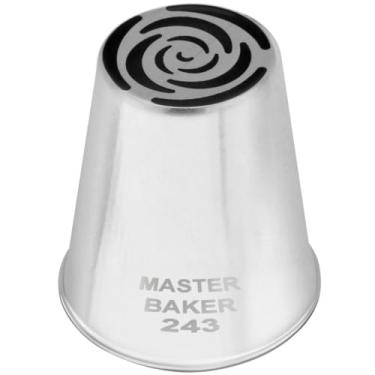 Imagem de Bico De Confeitar Russo Flor Instantânea Nº 243 XG Master Baker Em Inox Sem Emenda