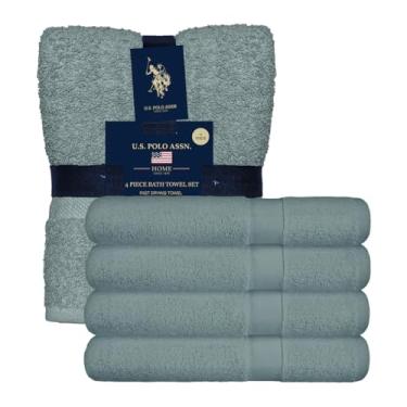 Imagem de U.S. Polo Assn. Conjunto de toalhas de banho USPA 4 peças