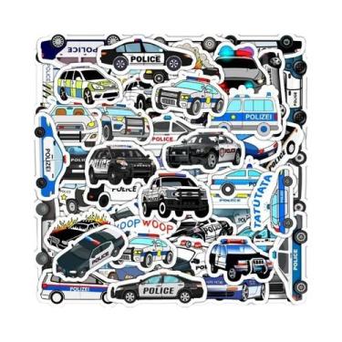 Imagem de Adesivos De Graffiti De Caminhão De Bombeiros Para Crianças, 50 Unidad