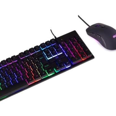 Imagem de Kit Teclado e Mouse Gamer Dazz Membrana e RBB GTE 1000 e GMO2000 com f