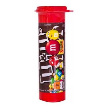 Imagem de Kit c/ 3 Chocolate Mini Tubo M&M's 30g