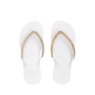 Imagem de Chinelo De Dedo Petite Jolie PJ7122 (Branco, BR, Adulto, Numérico, 37)