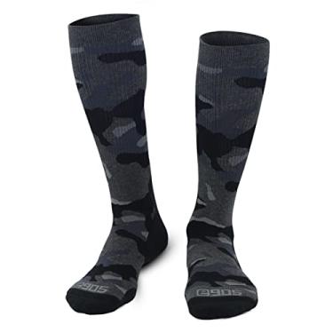 Imagem de Meia Tática Go Dry Cammo Cano Longo Camuflada E905 (39 ao 43, Preto)