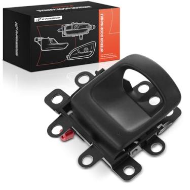 Imagem de A-Premium Maçaneta interior do lado do passageiro dianteiro ou traseiro direito compatível com Dodge Dakota 1997 1998 1999 2000, preto texturizado