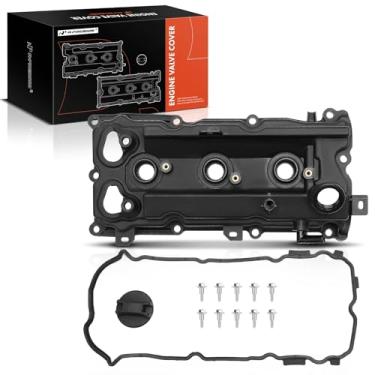 Imagem de A-Premium Tampa de válvula do motor esquerdo com junta compatível com Nissan 350Z 2007-2009 Infiniti Q50 Q70 2014-2018 M35 2009-2010 G35 2007-2008 FX35 2009-2012 EX35 08-2012 V6 3,5 L