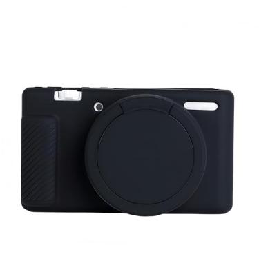 Imagem de STSEETOP Sony ZV-1 Case,Professional Silicone Rubber Camera Case Cover Detachable Antiscratch Shockproof Full Body Protective case for Sony ZV-1 (Black)