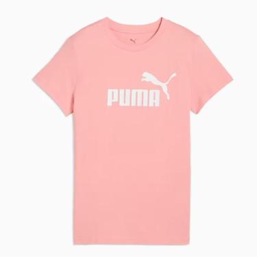 Imagem de Camiseta Puma Feminina Essentials NO. 1 Logo Tee Cor:;Tamanho:G;Gênero:Mulher-Feminino