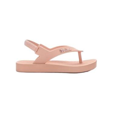 Imagem de Mini Chinelo Melissa Sun Long Beach Baby Original - Mk-35762, Bege, 23