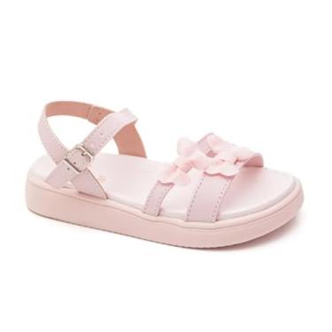 Imagem de Mini Sua Cia, Sandália Menina Sua Cia Mini Rasteira Rosa 7051.00720 Tamanho:20;Cor:Rosa