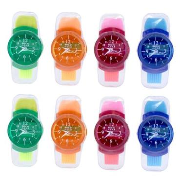 Imagem de Apontador 3x1 com borracha e vassourinha com 48 peças - - Nenhum fabri