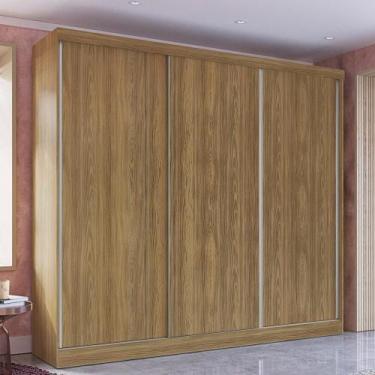 Imagem de Guarda-roupa Casal 100% Mdf Kappesberg Nogueira