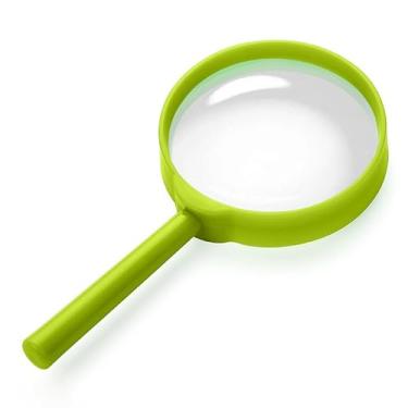 Imagem de 3 peças de lupa de leitura portátil 3x, adequada para ler livros e jornais, insetos e observação de hobby