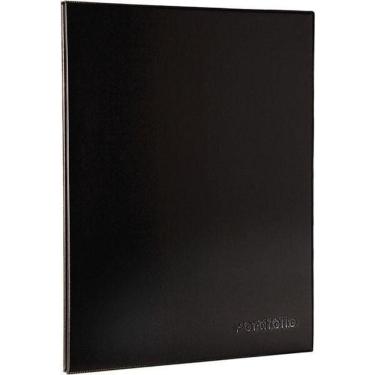 Imagem de Pasta Catalogo A3 10 Envelope Médios Portfólio Preta