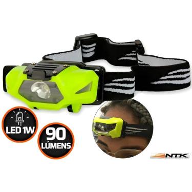 Imagem de Lanterna De Cabeça Ntk Resistente A Água De 90 Lúmens Fiji C