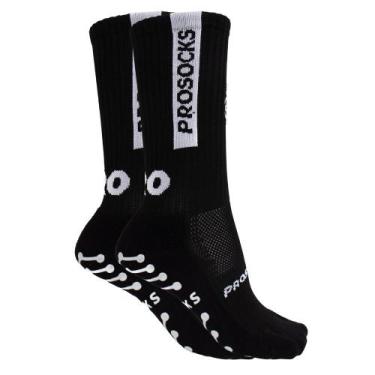 Imagem de Meia Unissex Prosocks Ultragrip Grêmio Preto, Preto, G
