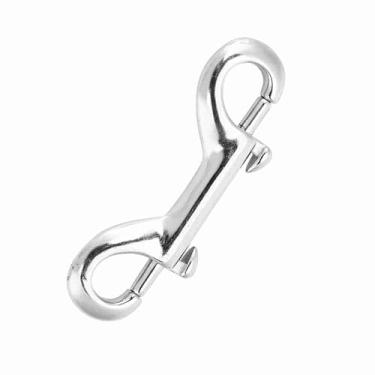 Imagem de Clipe de Gancho de Extremidade Dupla de Aço Inoxidável, Parafuso de Pressão, Fivela de Mergulho Durável para Acessórios de Mergulho (77MM)