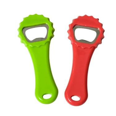 Imagem de Kit 12 Abridor de Garrafa Aço Inox Reforçado Bar Boteco Lanchonete para Revenda