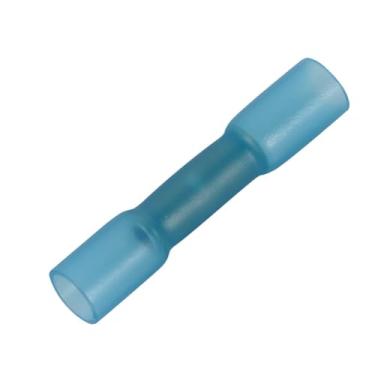 Imagem de 100/500/200 peças conectores de extremidade termorretrátil isolados cabo de emenda de fio elétrico conector de terminais de crimpagem (azul, 200 peças)