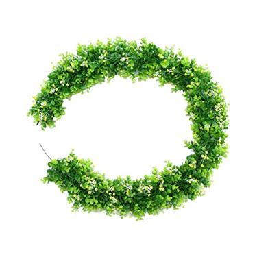 Imagem de Para decoração de arco de casa de casamento, guirlanda, videiras, ao ar livre, artificial, Gypsophila, flores artificiais, flores artificiais, flores artificiais