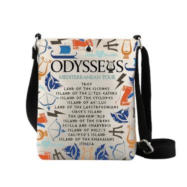 Imagem de XYANFA Bolsa tiracolo inspirada em música Odysseyss Theatre Fans Gift Musicals Theatre Themed Purse Shoulder Bag, Odtour Cb, Tendência