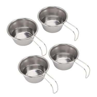 Imagem de Alomejor Aço Inoxidável Multifuncional Compacto Caminhadas Sopa Prato Bowls Outdoor Camp Bowl para Bebidas Frias Quentes