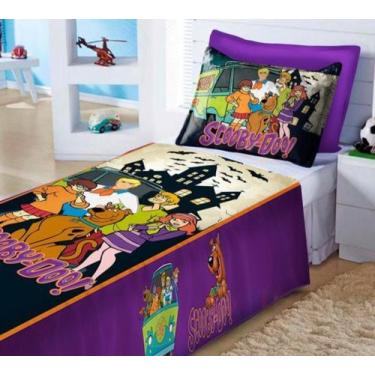 Imagem de Jogo Lençol + Fronha Infantil Scooby Doo - IMPAKTO VISUAL