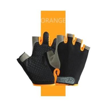 Imagem de Luvas De Academia Sem Dedos Antiderrapantes E Respiráveis, Absorção De