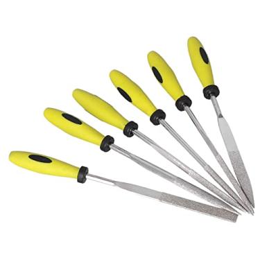 Imagem de Acouto Conjunto de Limas de Agulha Profissional para Engenharia e Escultura Em Madeira - -, Limas de Esmeril Com Aderência Confortável para Acabamento - SIL-1116 (SIL-1118)