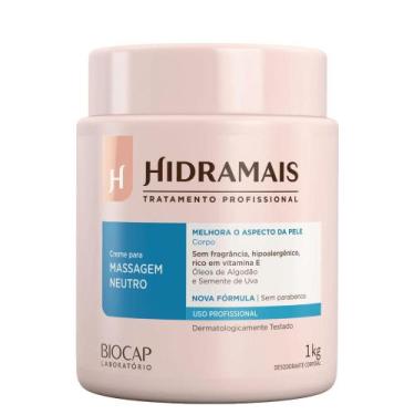 Imagem de Creme de Massagem Neutro 1kg Hidratação e Deslização Hidramais