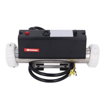 Imagem de Domary Termostato Elétrico Aquecedor de Piscina Com Autoaquecimento para Piscina, Banheira, Spa, Natação, Com Fio (1KW)