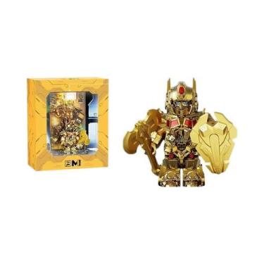 Imagem de Mini Robô De Transformação Blocos De Montar Optimus Prime MOC Figuras 